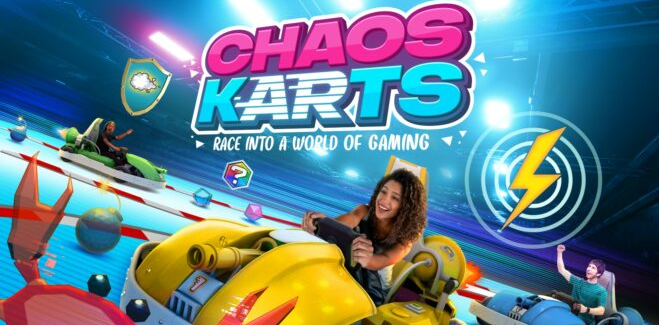 Chaos Karts: Experience The Fun Of Go-Karting And Augmented Reality In This Life-Time Video Game