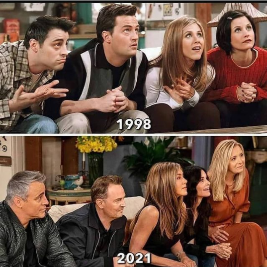 F.R.I.E.N.D.S Reunion: Oh, Jennifer Aniston. 17 Years Later Still Young!!
