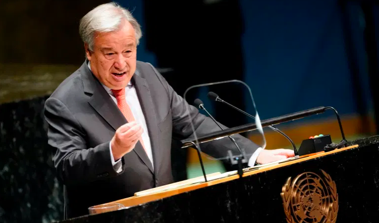 UN chief urges immediate truce in Israel-Palestine conflict