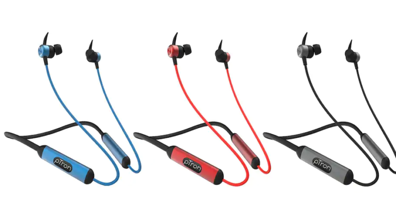 PTron Tangent Plus V2 Wireless Neckband-Style Headphones Released in India