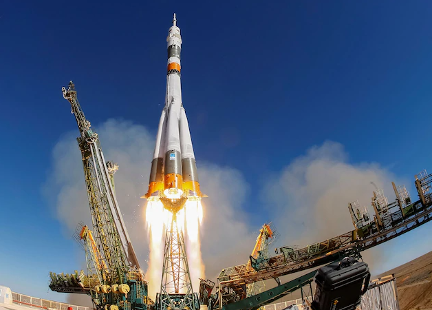 Release Soyuz Rocket With OneWeb Telecom Satellites