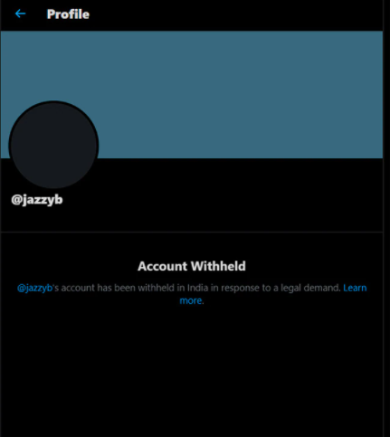 Jazzy B's Twitter Account Blocked On Request