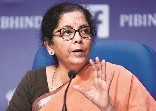 Nirmala Sitharaman Flags On New Tax Site