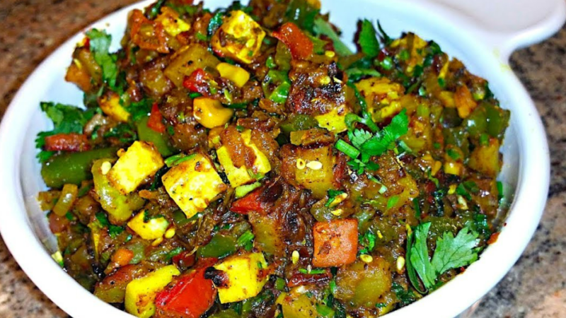 How to make Paneer Mix Veg