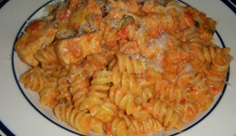 Different Style Pink Sauce Pasta Receipe