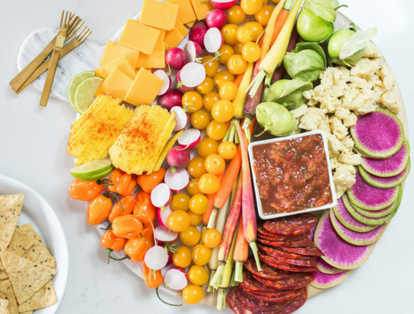 Simple Mini Mexican Platter