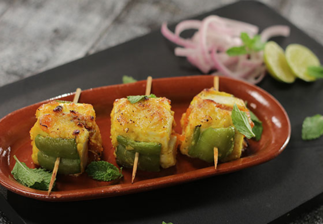 Mouth watering!Cheese Stuffed Tikka recipe