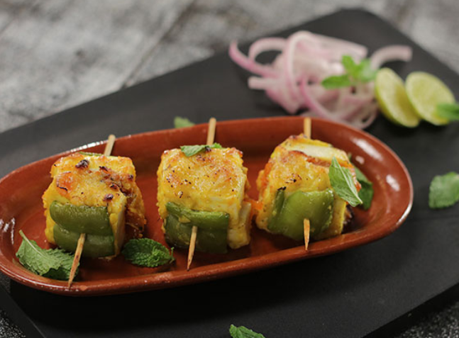 Mouth watering!Cheese Stuffed Tikka recipe