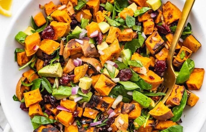 Prepare yummy Sweet potato salad in just 4 steps!