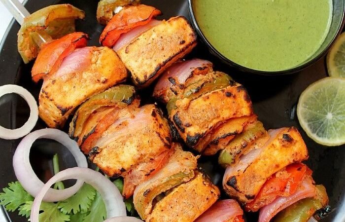 Salivating Paneer Tikka