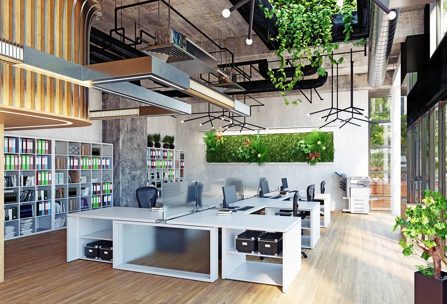 Biophilic offices the new normal