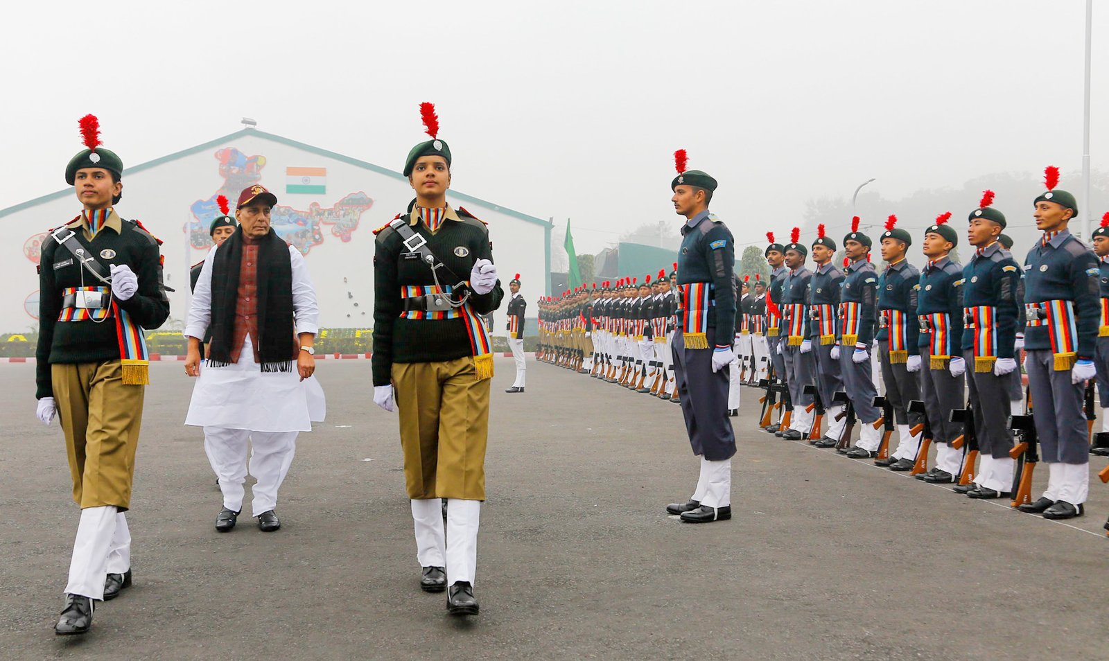 NCC trainees on 26 th January