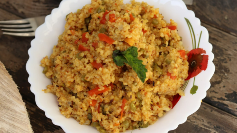 How to Prepare Masala Vegetable Dalia Recipe