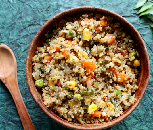 Easy Way To Prepare Quinoa Upma Recipe