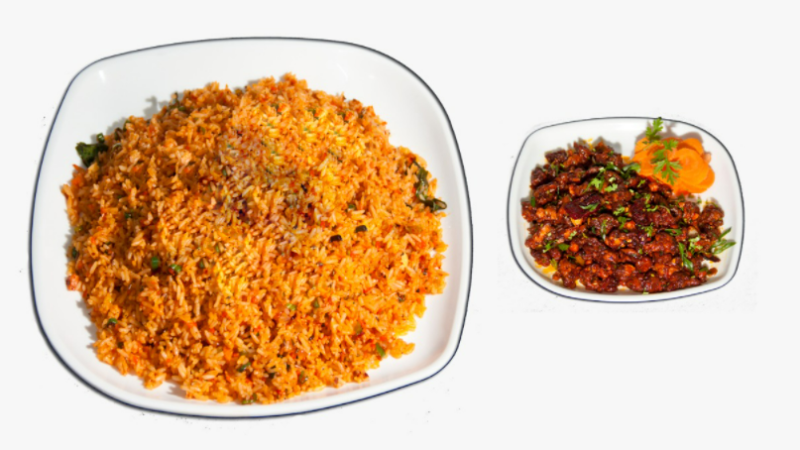 Indo Chinese Recipe Schezwan Fried Rice And Chilli Paneer