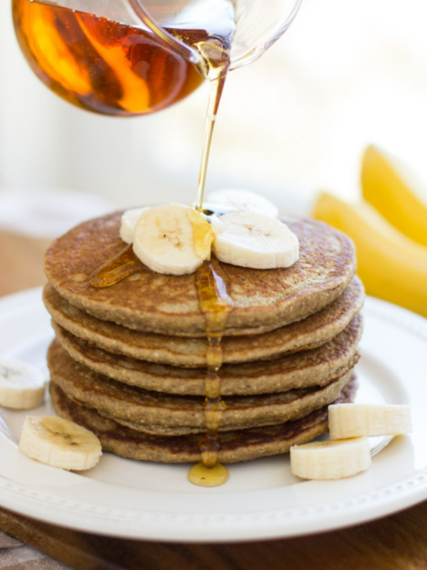 Healthy Banana Oats Pancakes Recipe