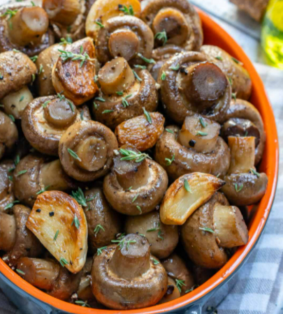 Tasty Roasted Mushrooms Recipe