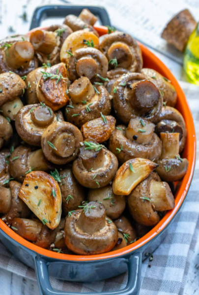 Tasty Roasted Mushrooms Recipe