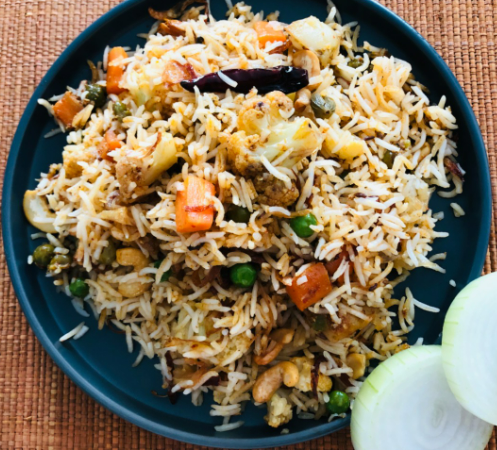 Indian Style Veg Biryani Recipe