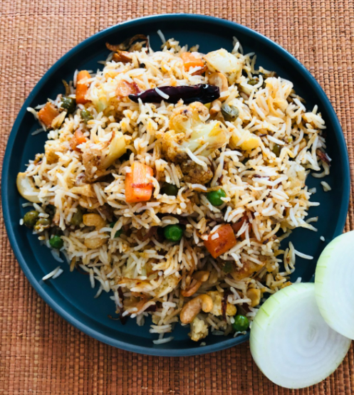 Indian Style Veg Biryani Recipe
