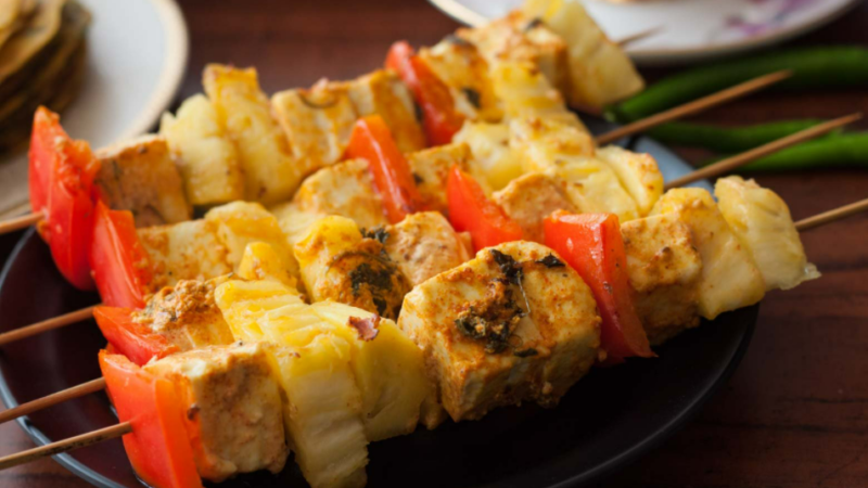 How To Make Pineapple Paneer Tikka