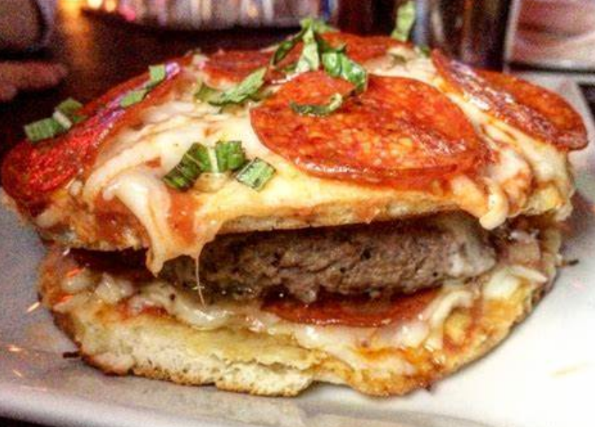 Delicious Burger Pizza