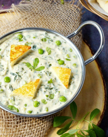 Healthy Methi Malai Matar Paneer