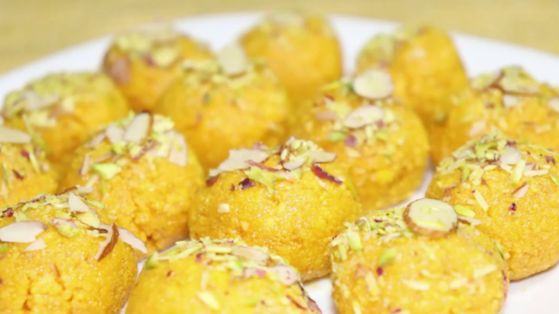 Yummy Mango Malai Laddoo Recipe