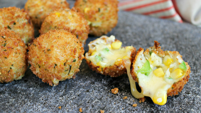 Easy Snacks Recipe Corn Balls