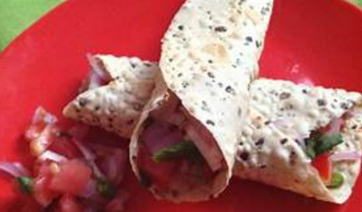 How To Make Papad With Paneer Filling