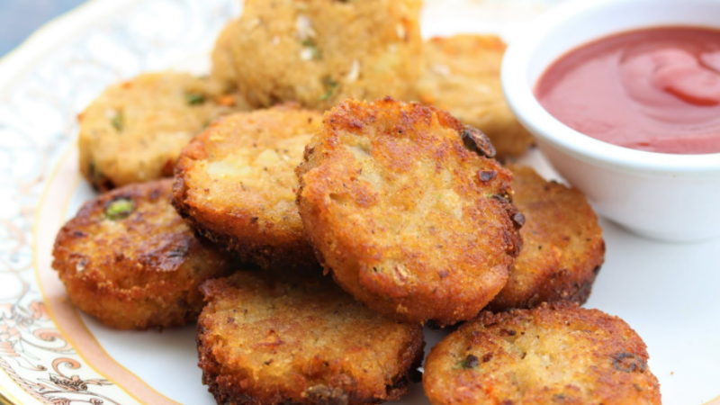 How To Make Veg Poha Cutlet