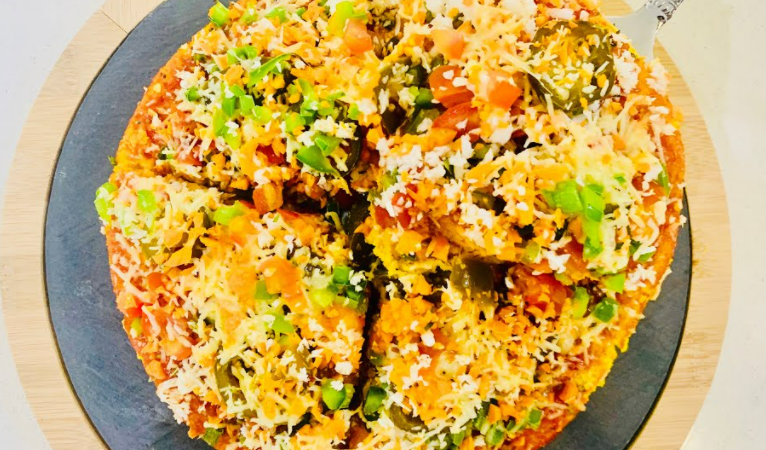 Fusion Recipe Dhokla Pizza