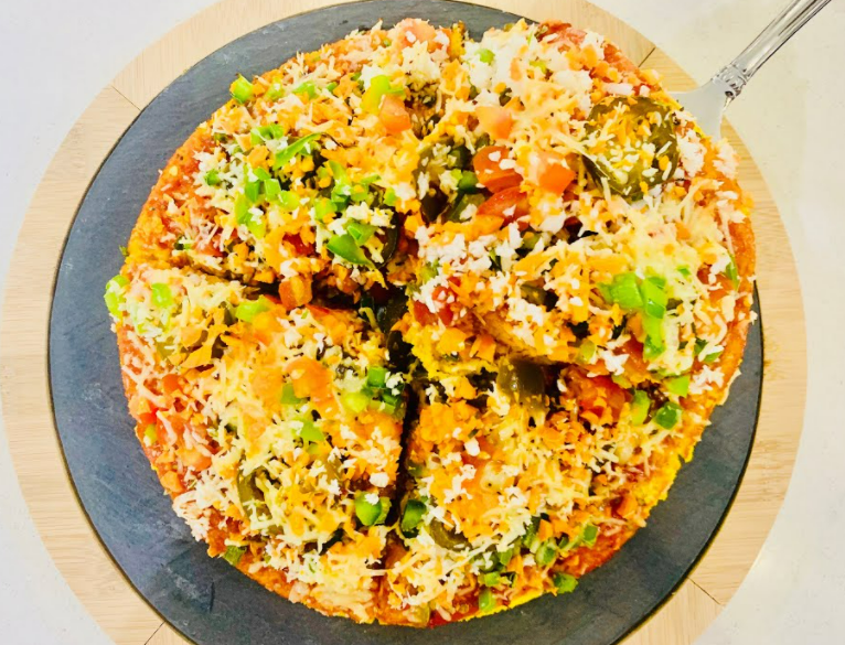 Fusion Recipe Dhokla Pizza