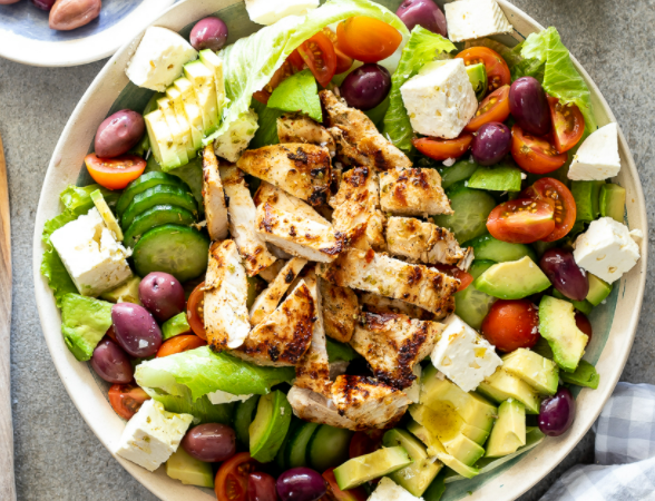 Juciy And Tasty Chicken Salad