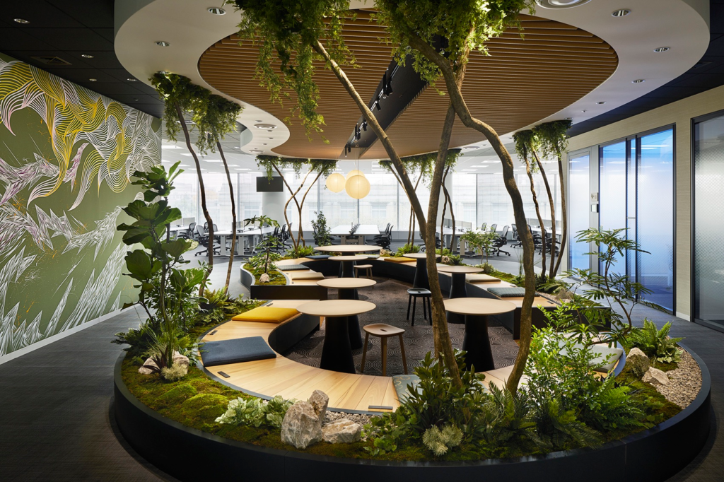 Biophilic offices the new normal