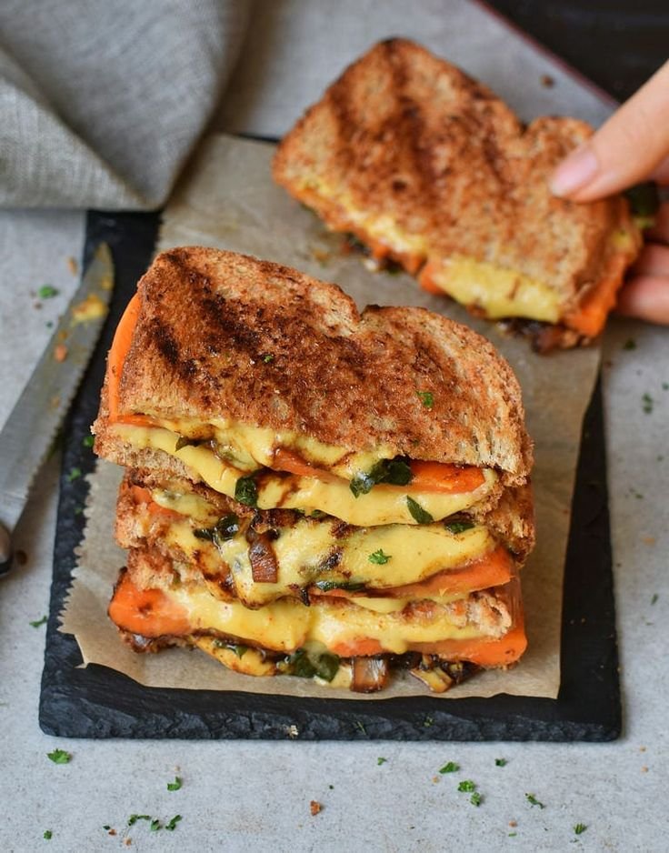 Tasty blended vegetable and chinese sandwich recipe