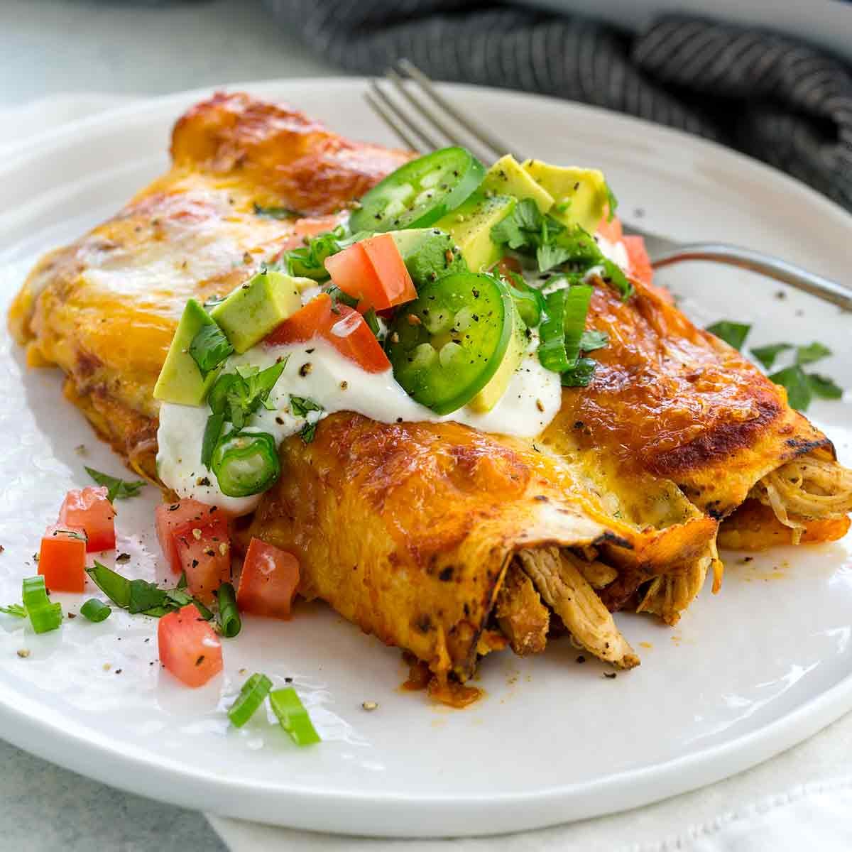 Mexican Chicken Enchilada Recipe