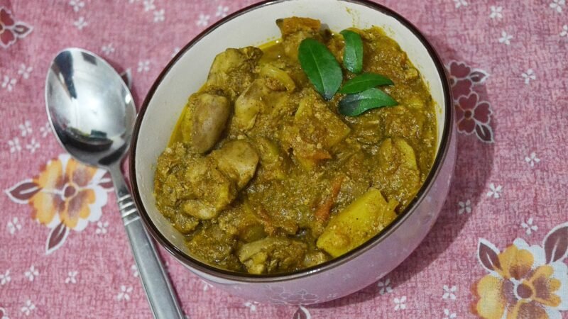 Liver and Potato Curry Recipe
