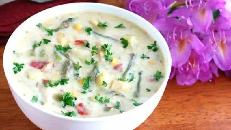 Chicken and Asparagus Chowder Recipe