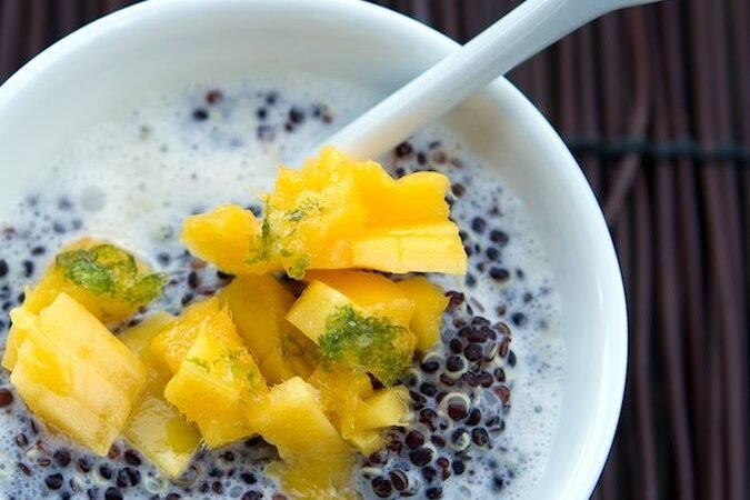 How to make mango paneer pudding recipe