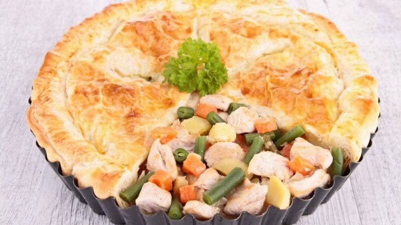 Chicken and Vegetable Pie Recipe