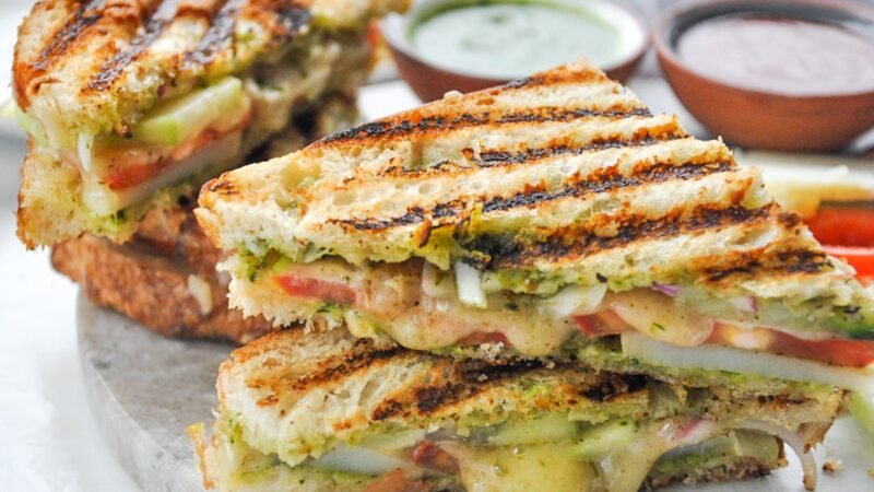 Bombay Grilled Cheese Sandwich Recipe