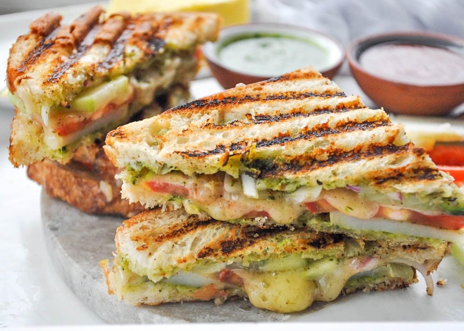Bombay Grilled Cheese Sandwich Recipe