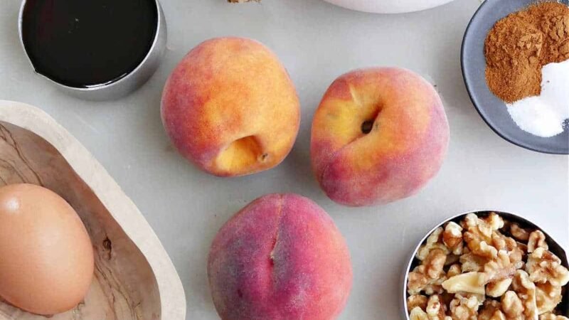 Nut Peach Oatmeal Recipe