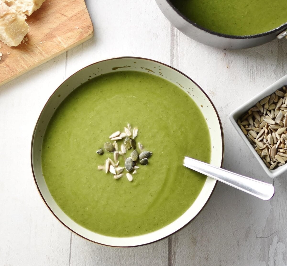 Spinach And Broccoli Soup Recipe