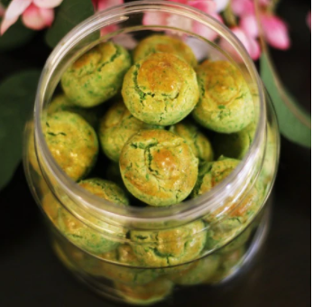 Pea and Nuts Cookies Recipe
