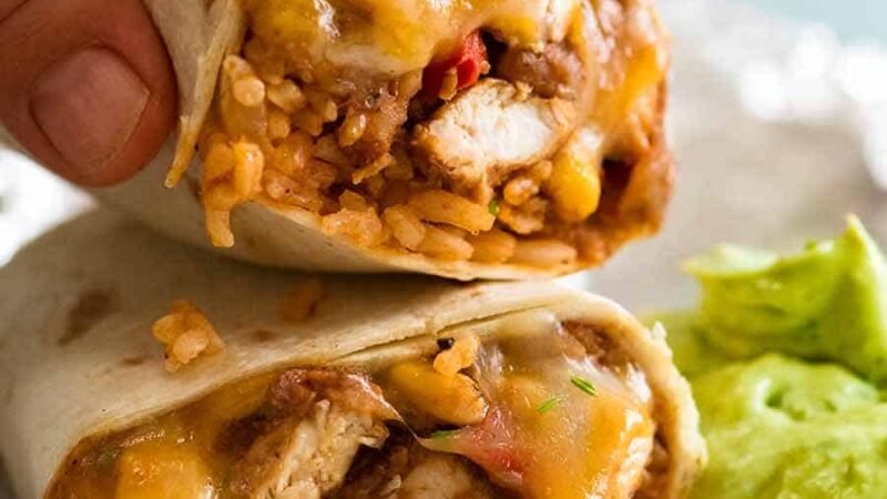 Chicken Burritos Recipe