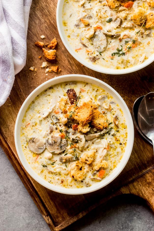 Chicken Mushroom Soup Recipe