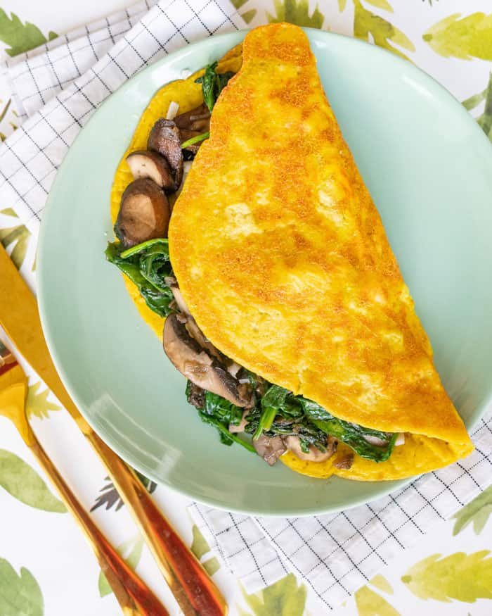 Amazing Eggless Omelette Recipe
