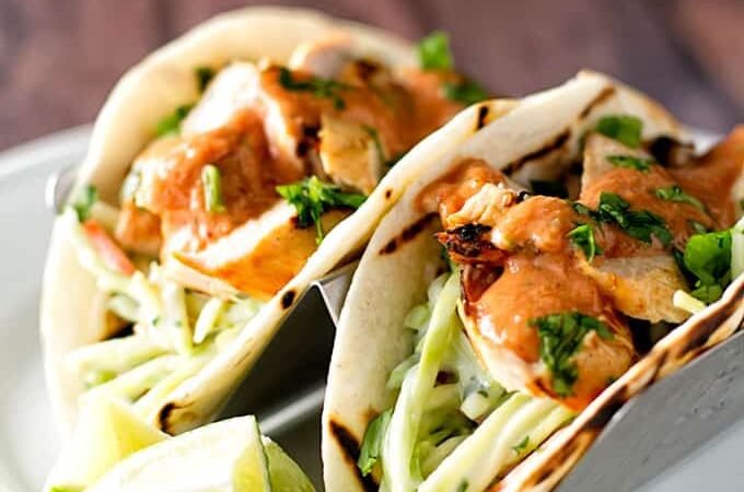 Grilled Chicken Breast Taco Recipe